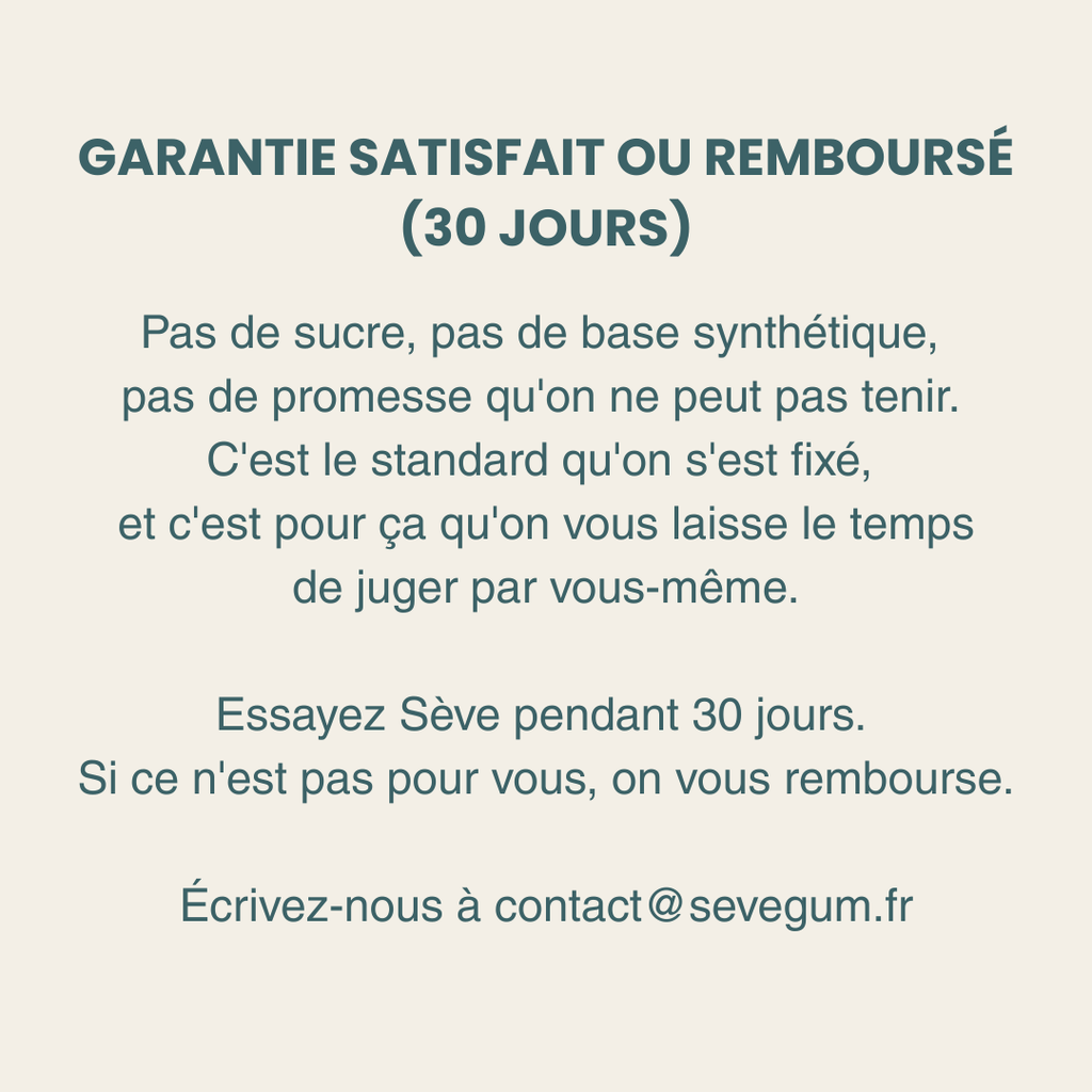 Sève - Chewing Gum Reminéralisant