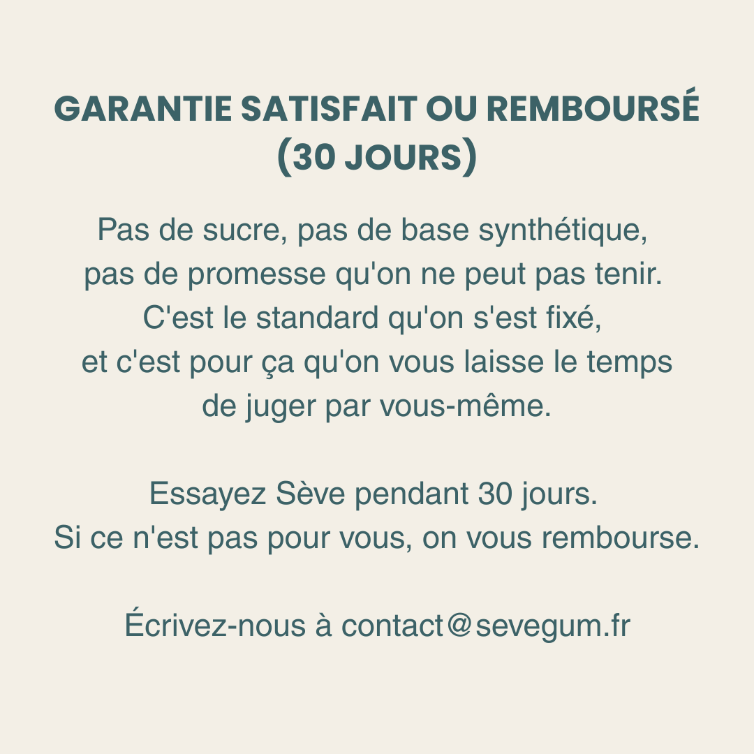 Sève - Chewing Gum Reminéralisant